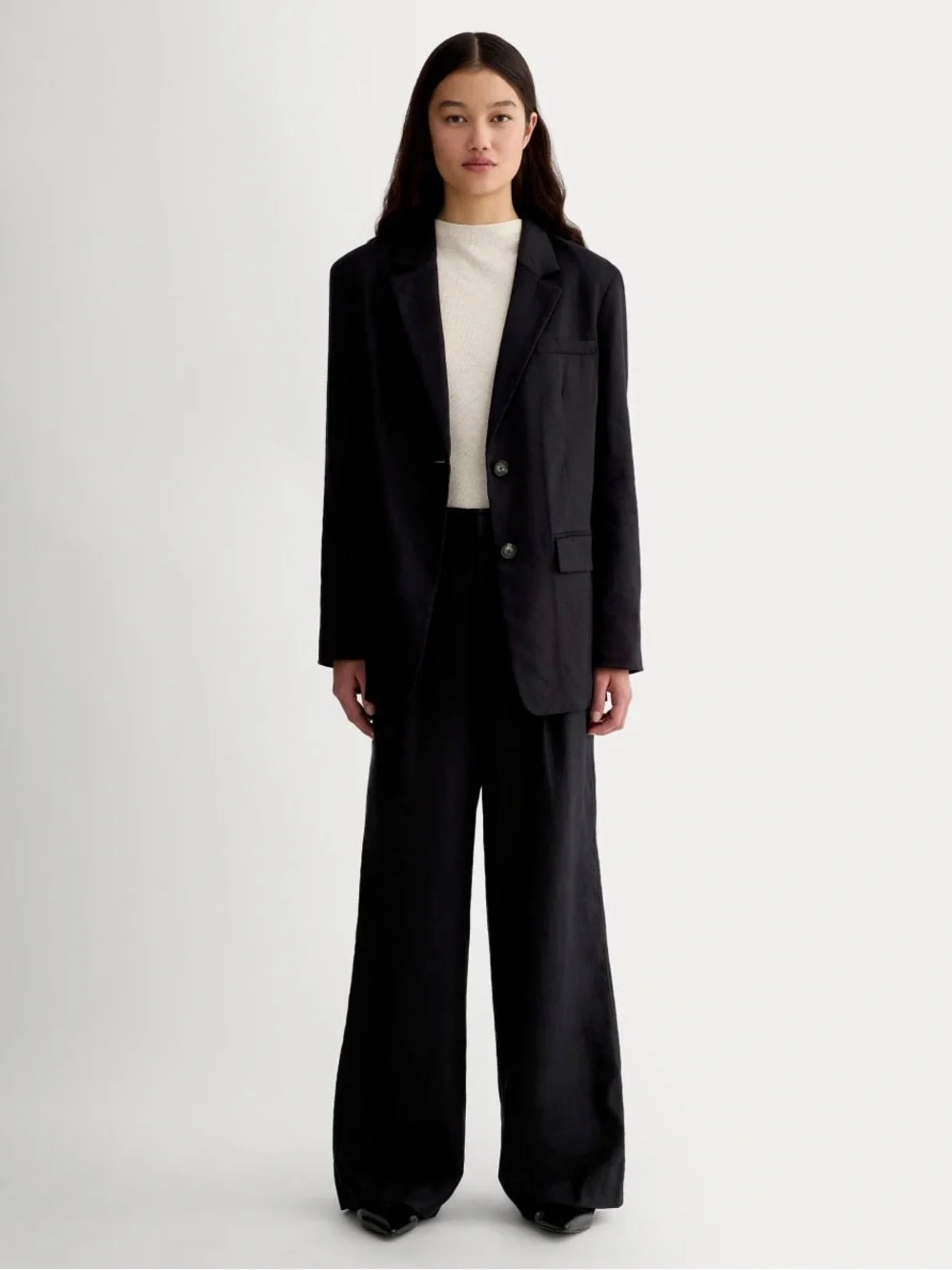 Everlane The Way High Drape Pant - Picture 2 of 7